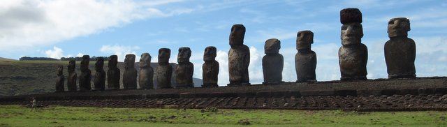 Easter Island Moai at Ahu Tongariki