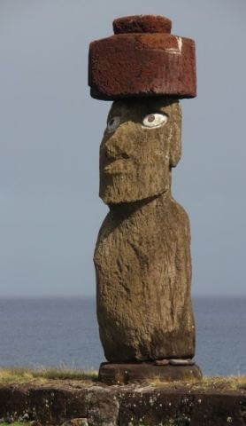 Easter Island Moai at Tahai