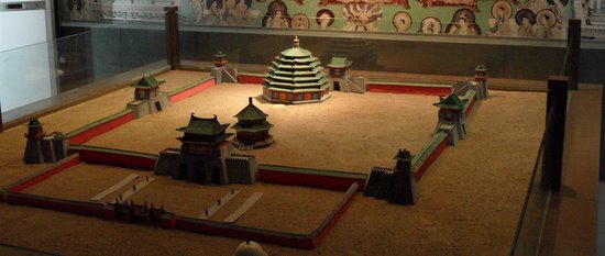 Promise - The model of the Xi Xia tombs in Yinchuan