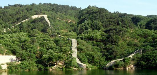 Xifengkou great wall under water