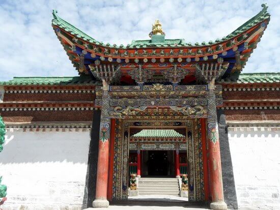 Doorway at the Monastery in Xiahe