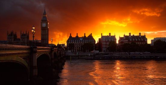 London at Sunset