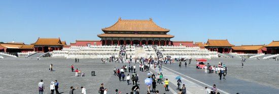 The Hall of Supreme Harmony - not much shade