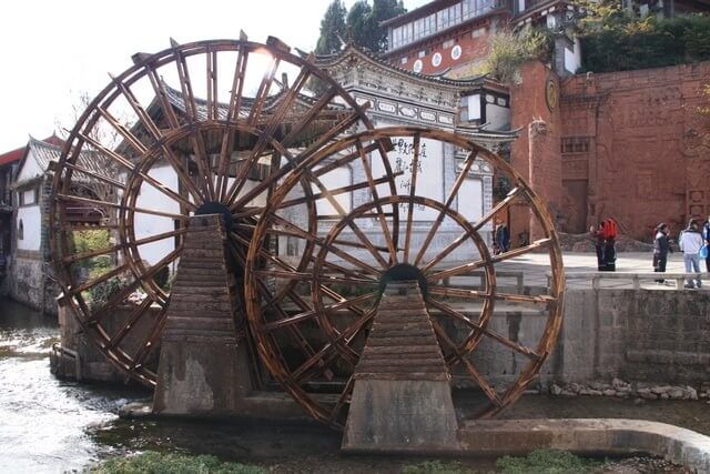Waterwheels in Lijiang