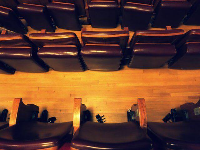 Seats in the Grand Auditorium