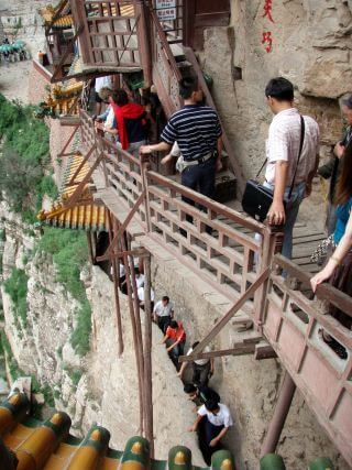 Hanging Monastery Datong Walkways