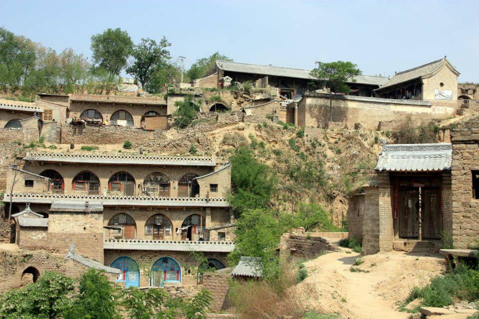 Lijiashan Cave Village near Qikou
