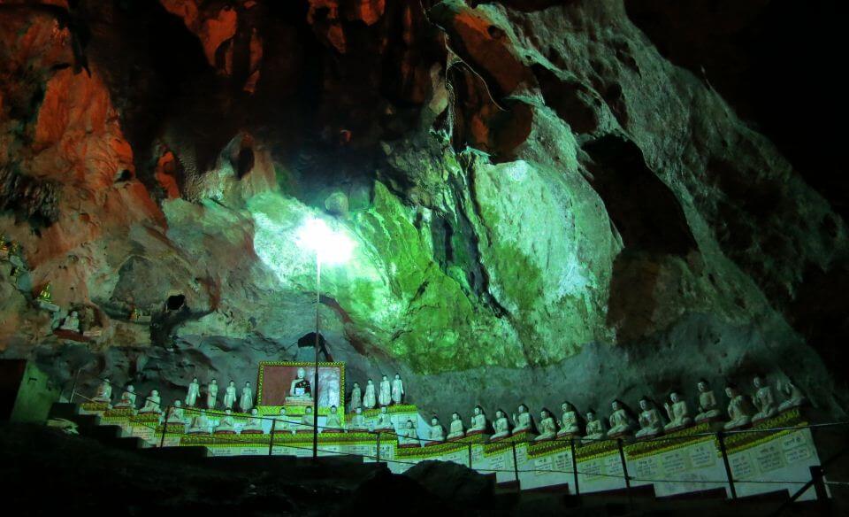 Lower levels of Pindaya Caves