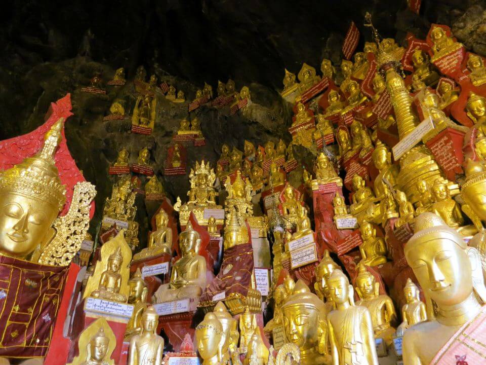 Pindaya Caves Buddhas