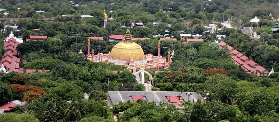 View from Sagaing Hill