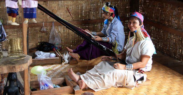 The long necked ladies of Inle Lake