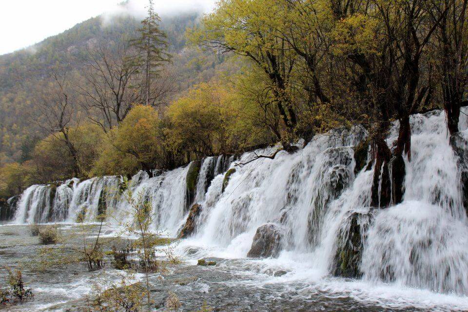 Pearl Shoal Waterfall Jiuzhaigou