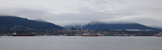 View across Vancouver harbour