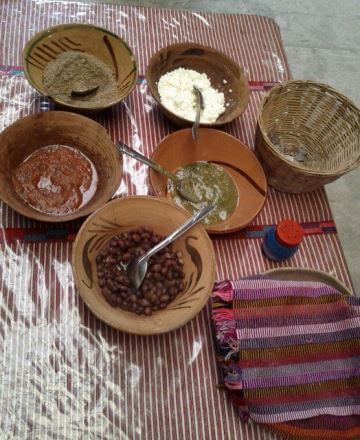 Home-made Mexican food