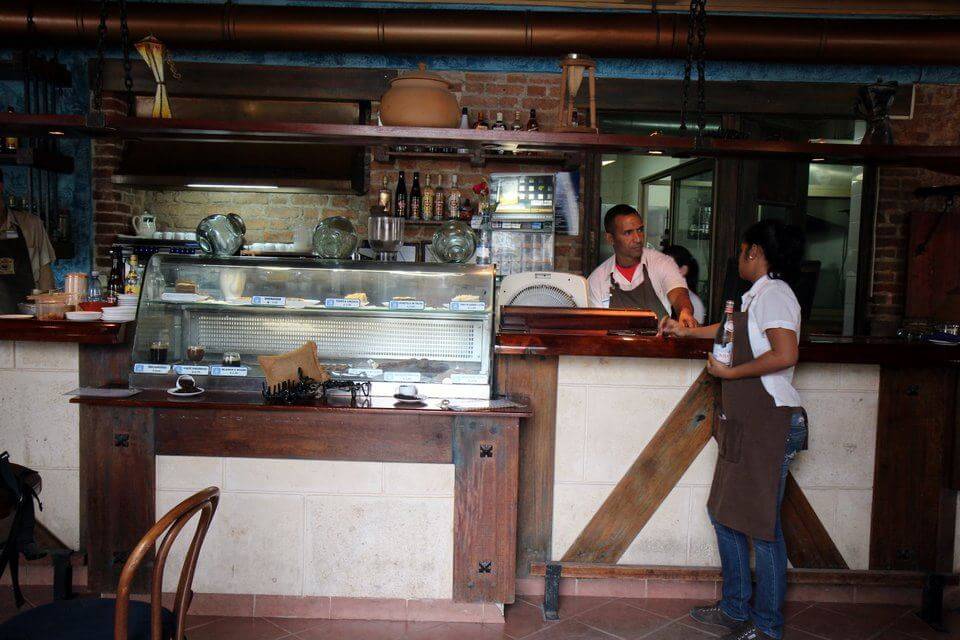 Inside Cafe El Escorial