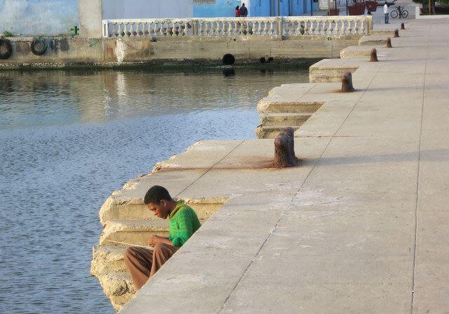 Fishing in Cienfuegos