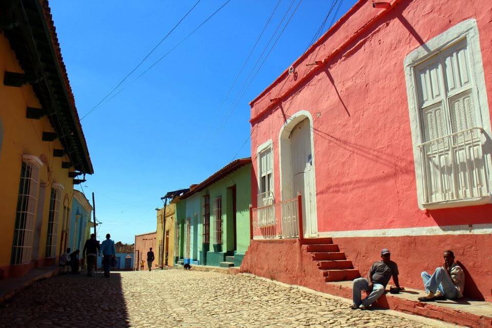 A lazy afternoon on the streets of Trinidad in Cuba