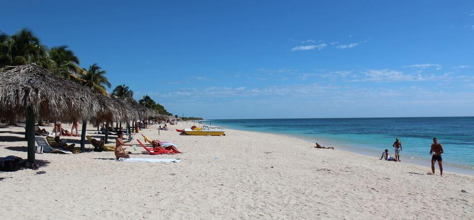 Ancon Point beach near Trinidad Cuba