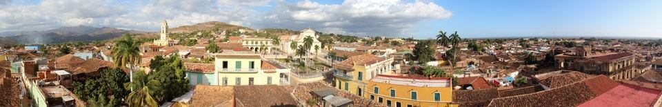 View from the Historical Museum in Trinidad Cuba