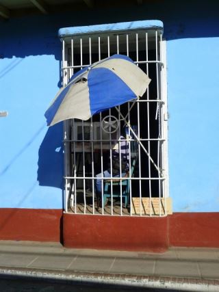 A watch repair shop in Trinidad, Cuba