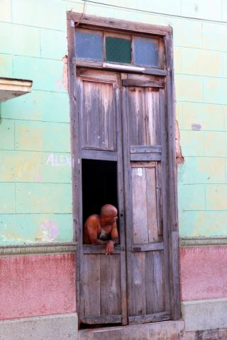 Watching the world go by in Cuba