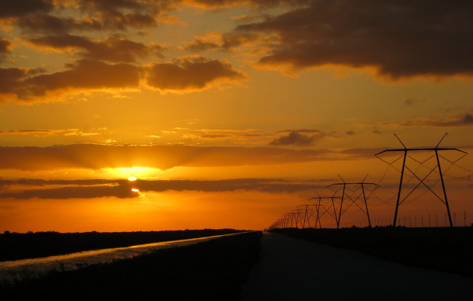 Everglades sunset