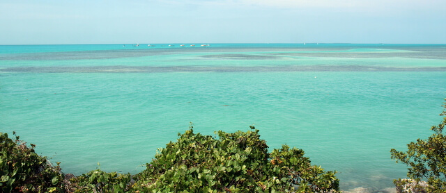 Florida Keys blue ocean