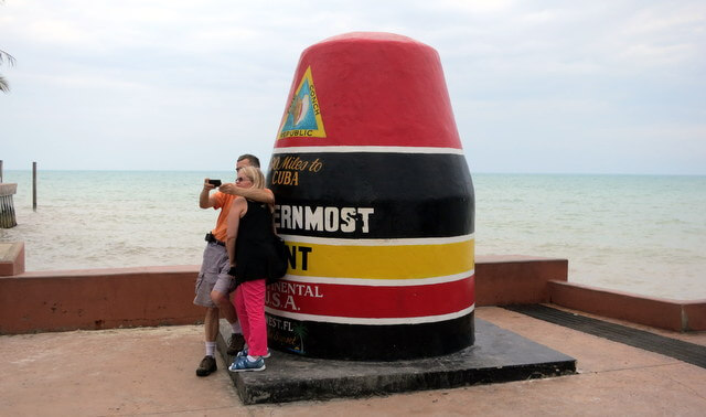 Southernmost Point Marker in Key West Florida