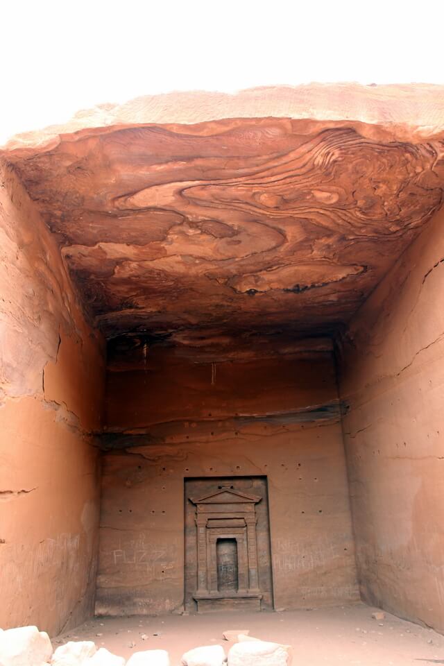 Inside Petra Monastery