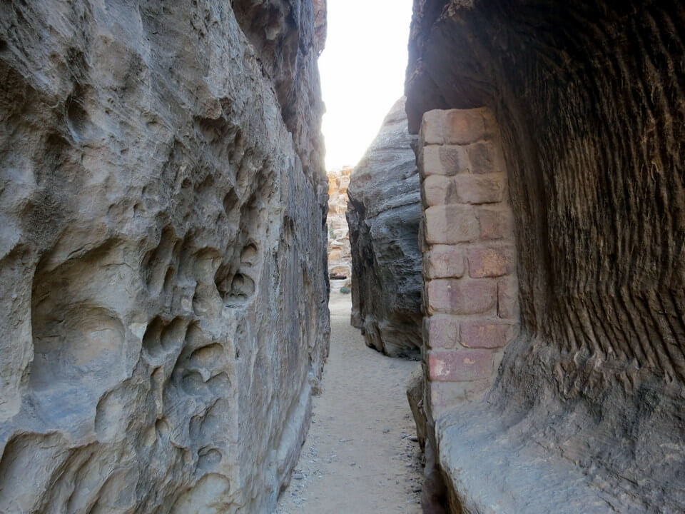 Little Petra entrance