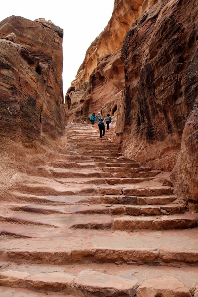 Petra steps