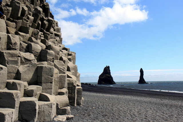 View from Reynisfjara to the east
