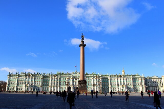 Across Palace Square